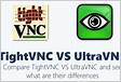 TightVNC vs. VNC Connect Comparison